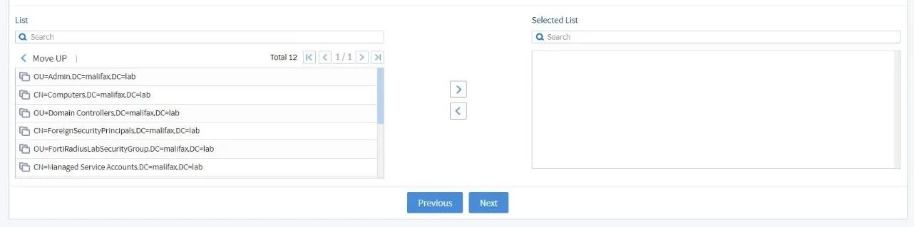 Pilih Group yang akan disinkronkan dengan Bluemax NGF
